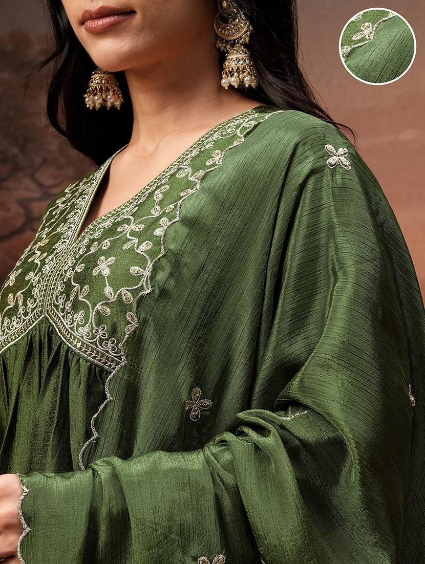 women purple kurta palazzo set set - 22471438 -  Standard Image - 5