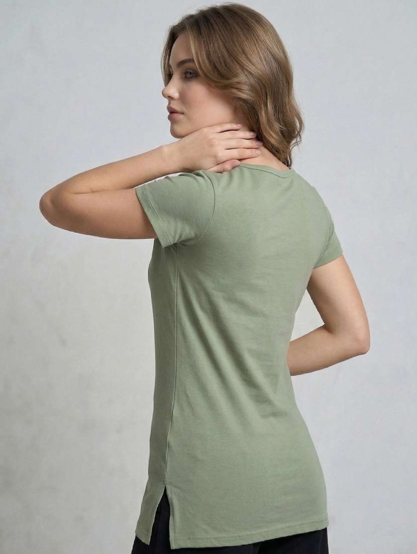 women printed short sleeve loungwear t-shirt - 22471527 -  Standard Image - 3