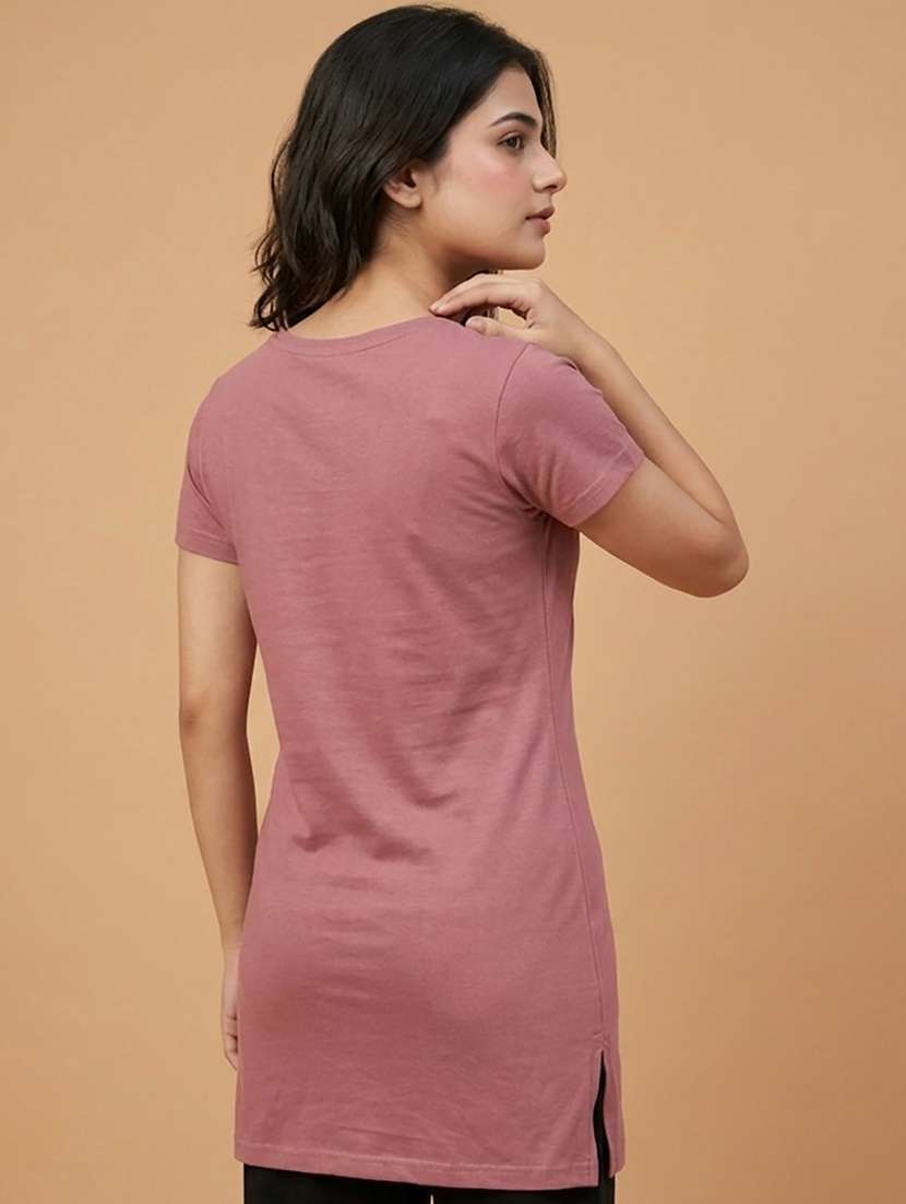 women printed short sleeve loungwear t-shirt - 22471531 -  Standard Image - 3