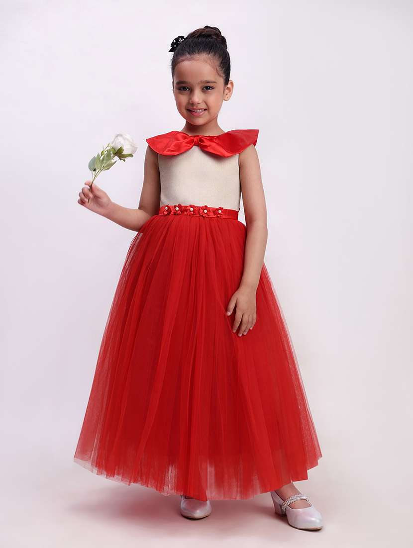 girls embellished fit & flare dress 