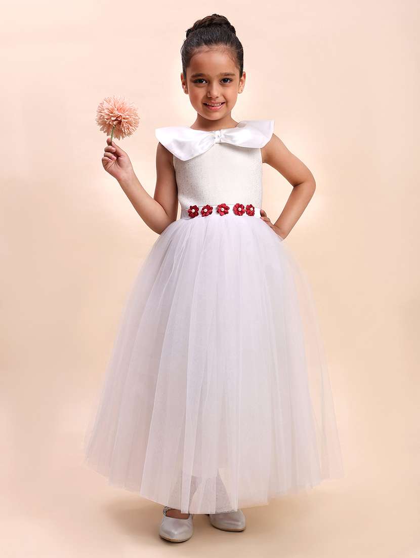 girls embellished fit & flare dress 