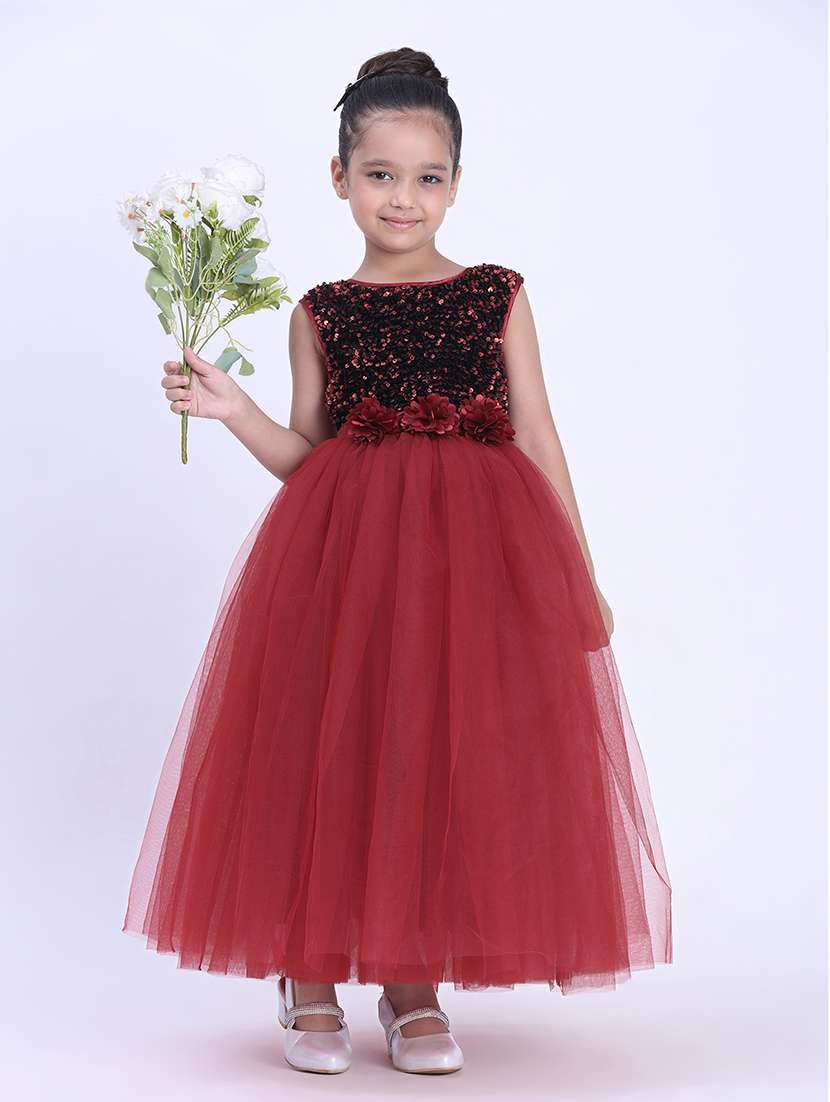 girls embellished fit & flare dress  - 22471591 -  Standard Image - 3