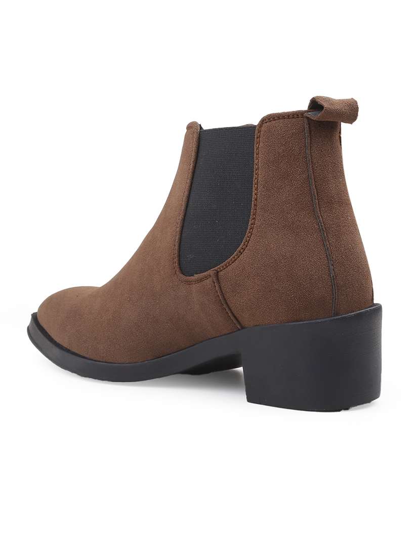 men brown high ankle boot - 22471621 -  Standard Image - 3