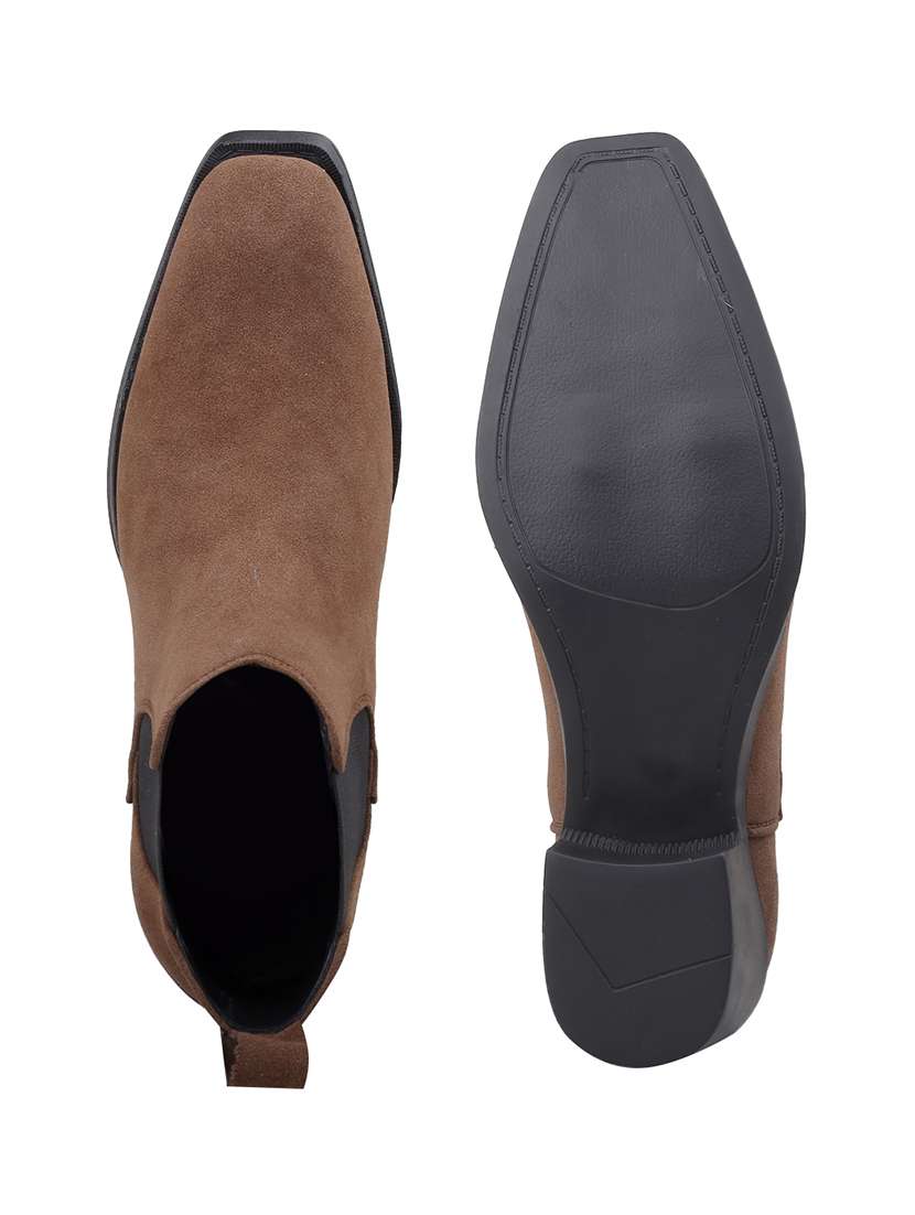 men brown high ankle boot - 22471621 -  Standard Image - 5