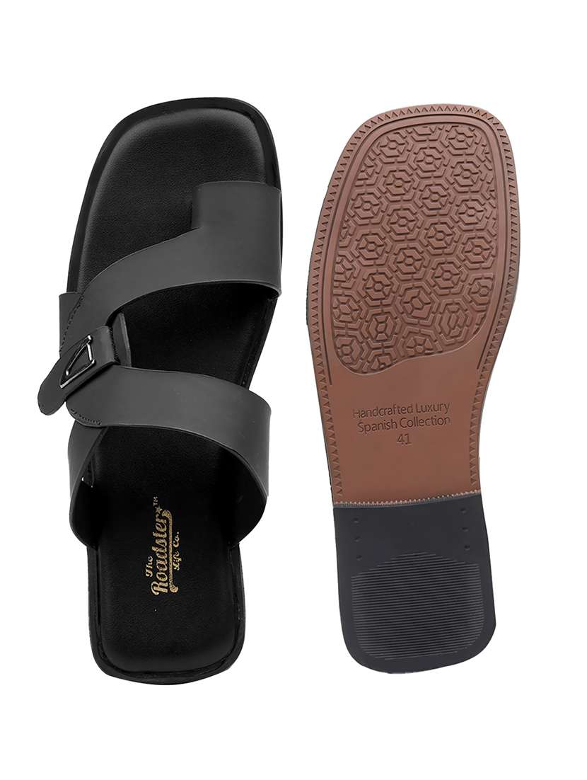 men solid one toe sandal  - 22471624 -  Standard Image - 5