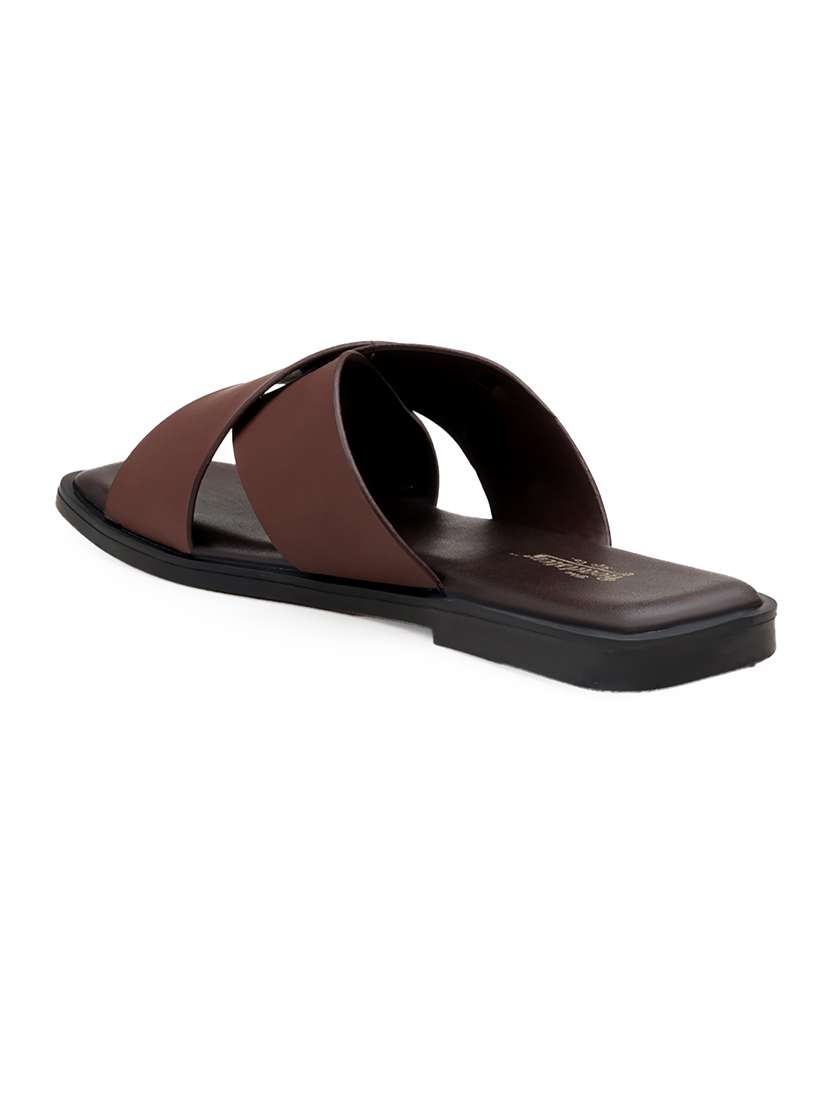 men solid slip on sandal - 22471625 -  Standard Image - 3