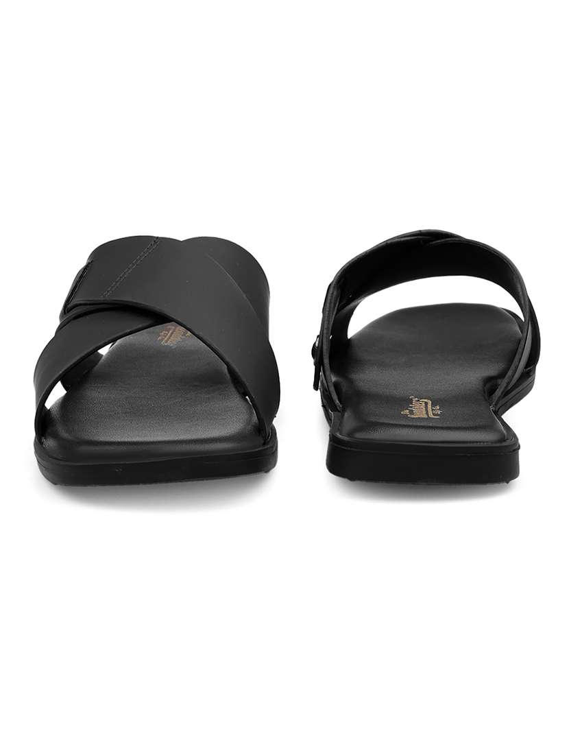 men solid slip on sandal - 22471626 -  Standard Image - 3