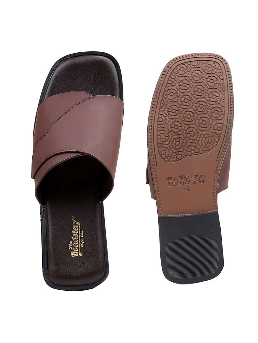 men solid slip on sandal - 22471627 -  Standard Image - 5