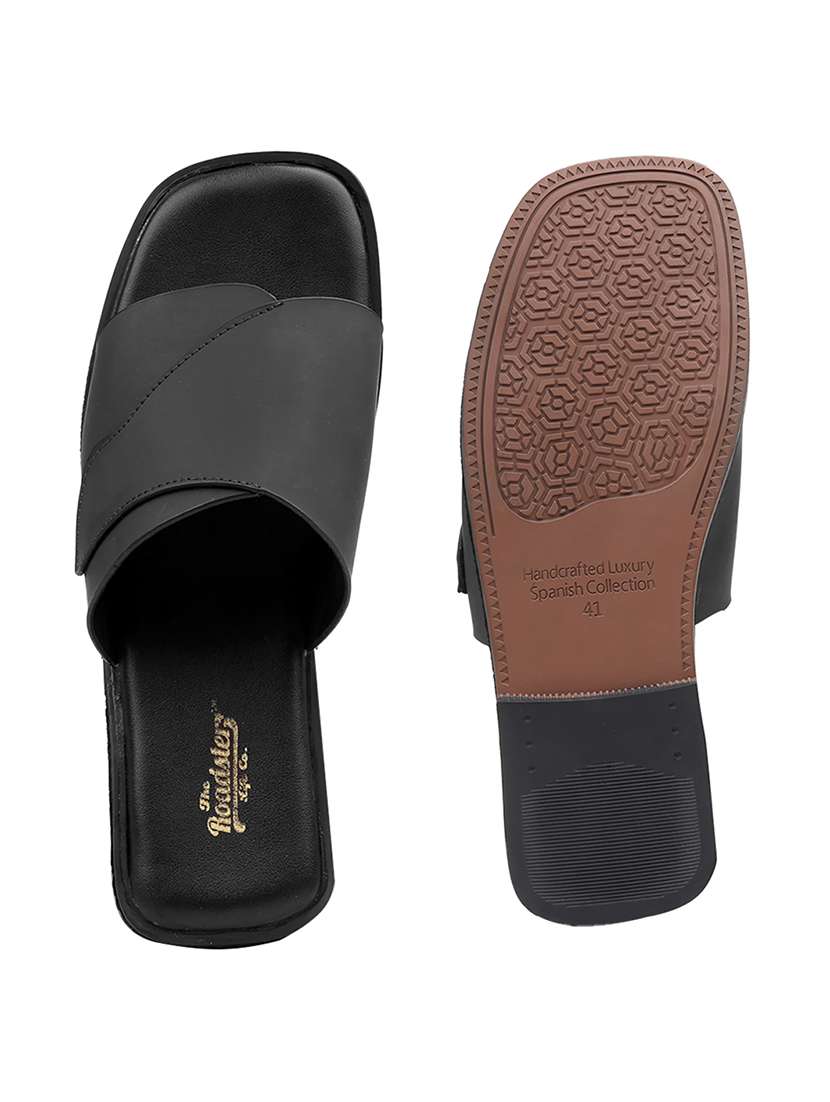 men solid slip on sandal - 22471628 -  Standard Image - 5