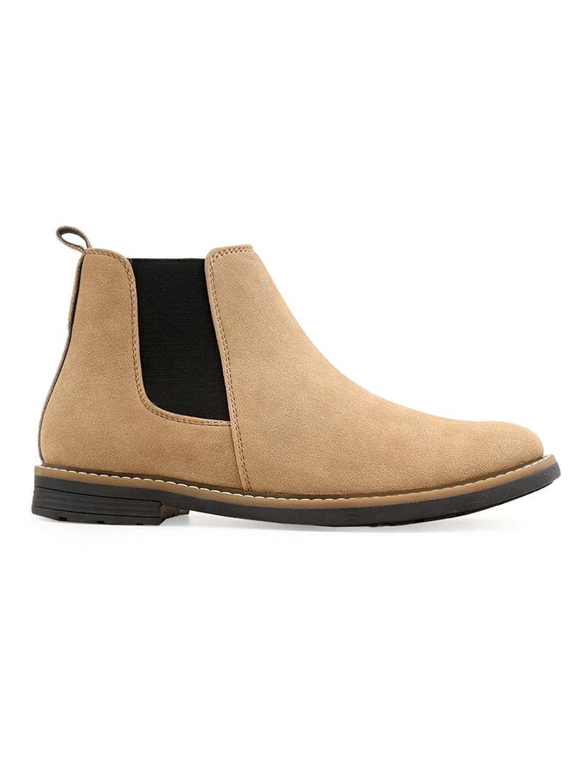men tan high ankle boot - 22471638 -  Standard Image - 3