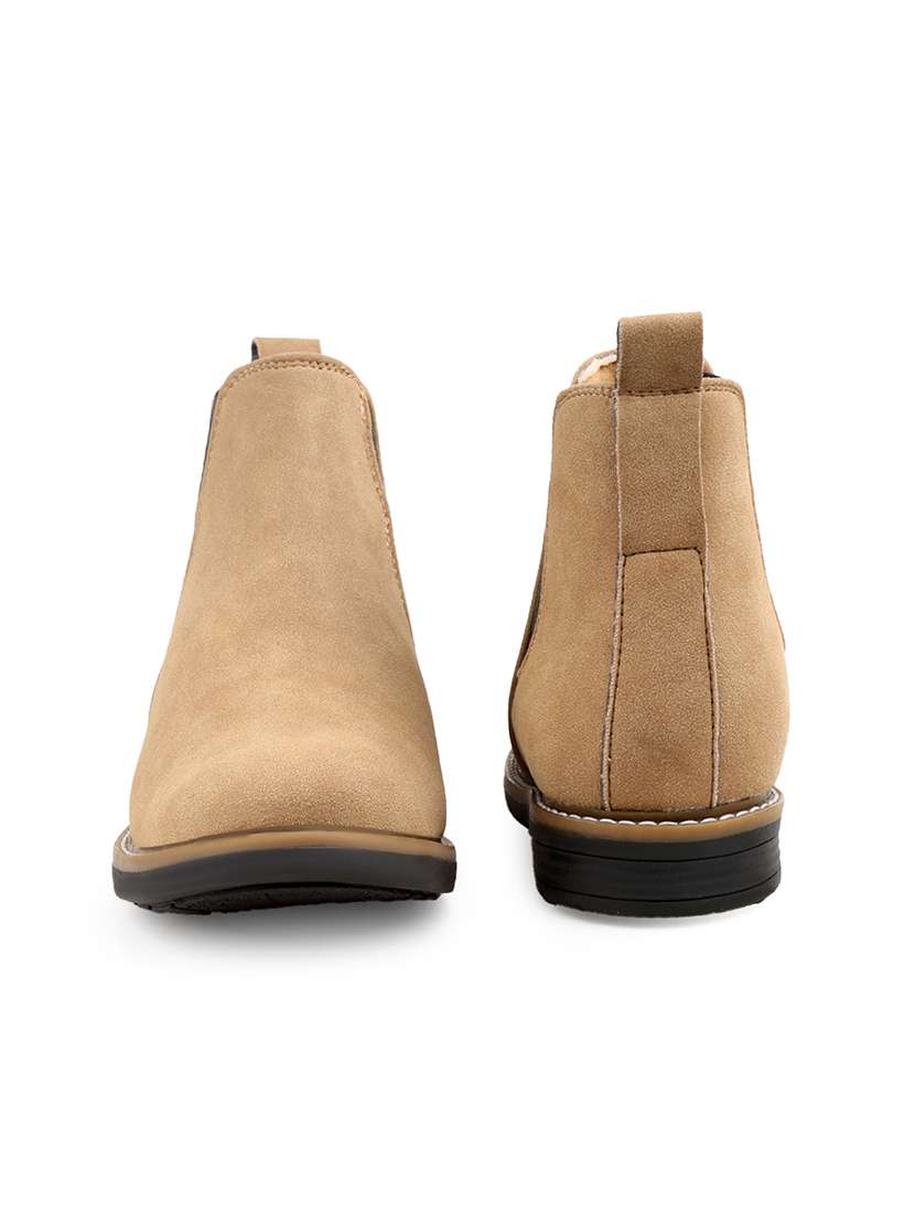 men tan high ankle boot - 22471638 -  Standard Image - 5