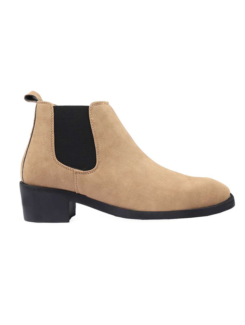 men tan high ankle boot - 22471639 -  Standard Image - 3