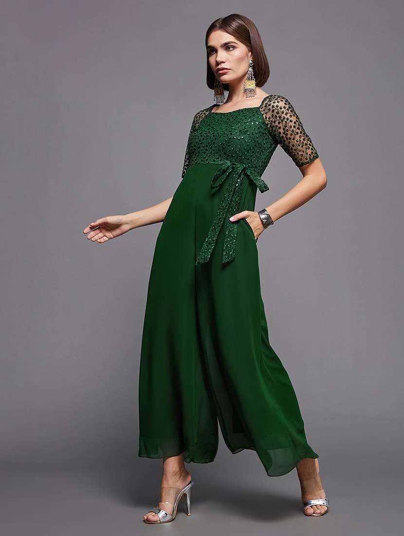 Women Polyester Full Leg Jumpsuit - 22472384 -  Standard Image - 3