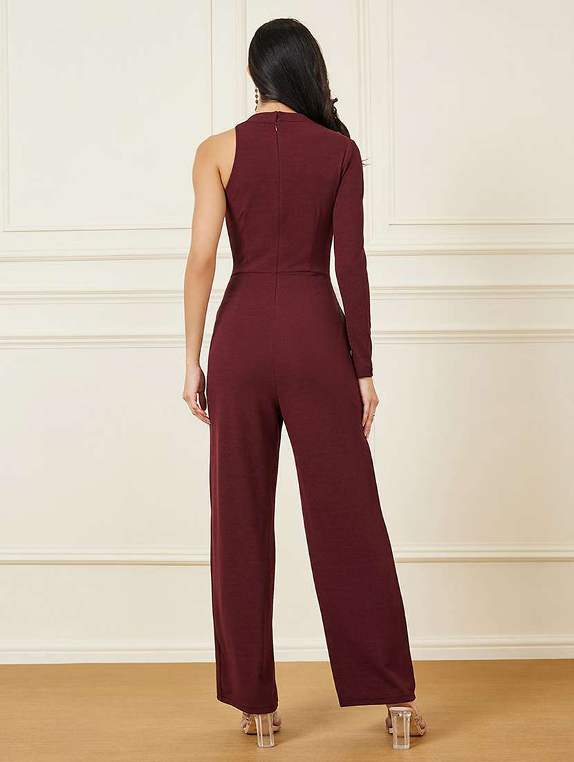 Women Self Designed Full Length Jumpsuit - 22472420 -  Standard Image - 3