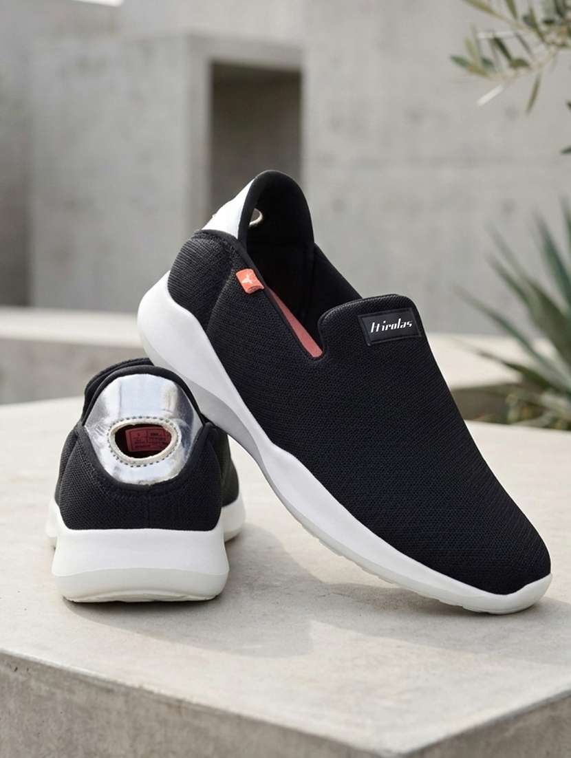women black slip on sports shoe