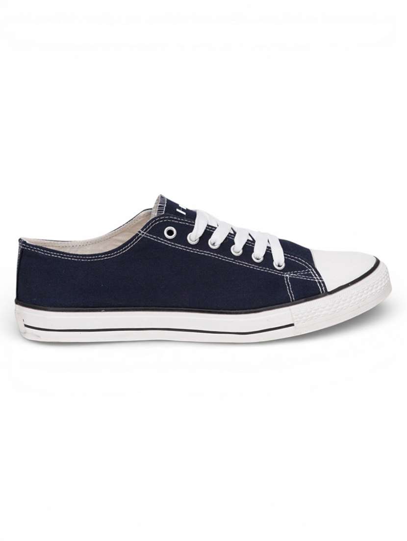 men blue lace up sneaker - 22472802 -  Standard Image - 3