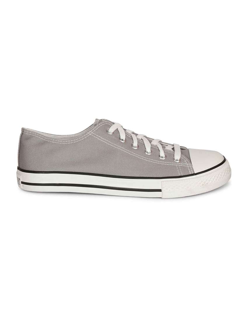 men solid lace up sneaker - 22472803 -  Standard Image - 3