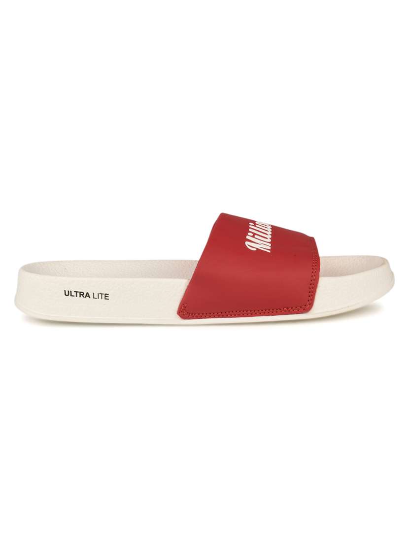 men solid red slider - 22472831 -  Standard Image - 3