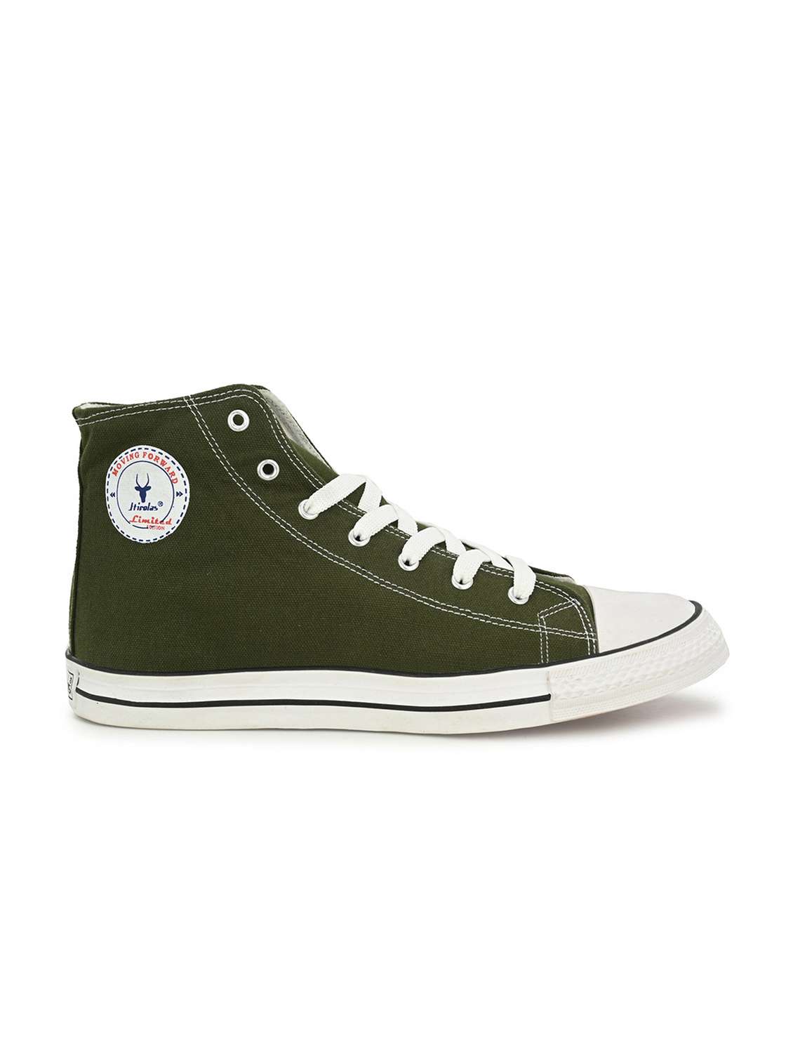 men solid lace up sneaker - 22472846 -  Standard Image - 3