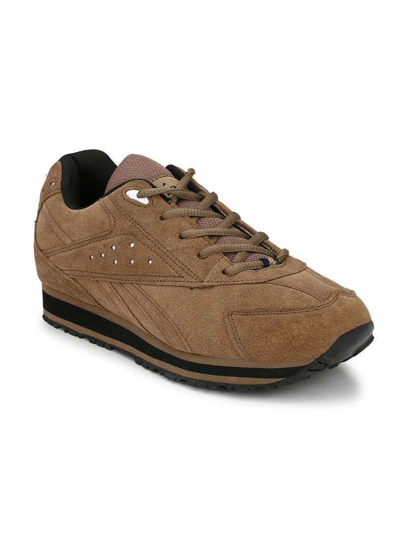 men brown lace up shoe