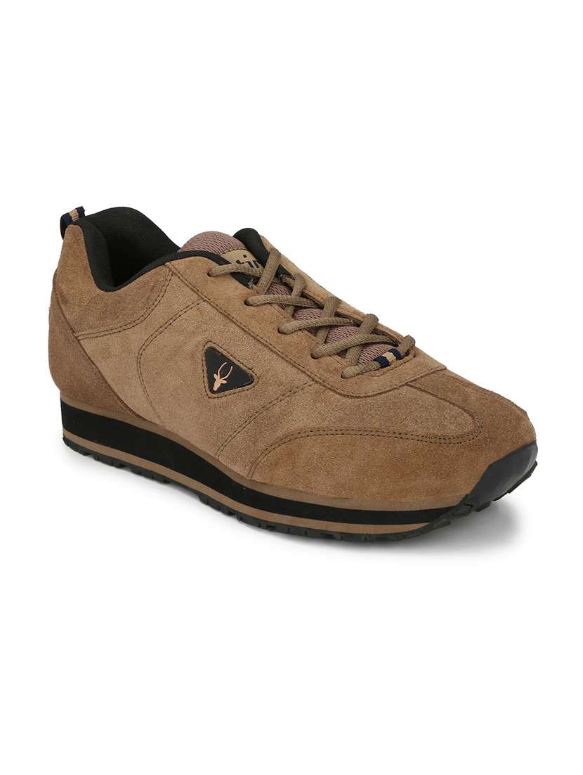 men brown lace up shoe