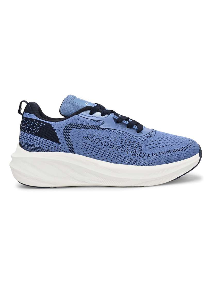 men solid blue lace up shoe - 22472880 -  Standard Image - 3
