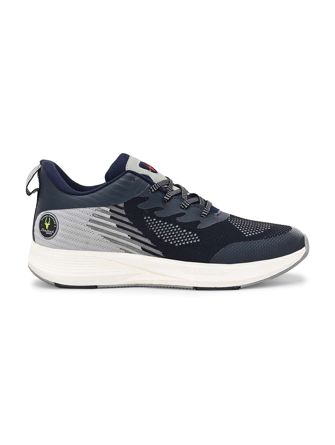 men solid  navy blue lace up shoe - 22472893 -  Standard Image - 3