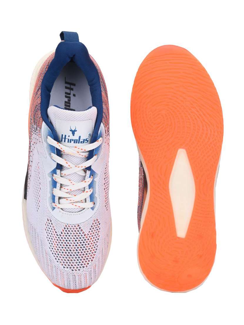 Men Solid White Lace Up Shoe - 22472896 -  Standard Image - 5