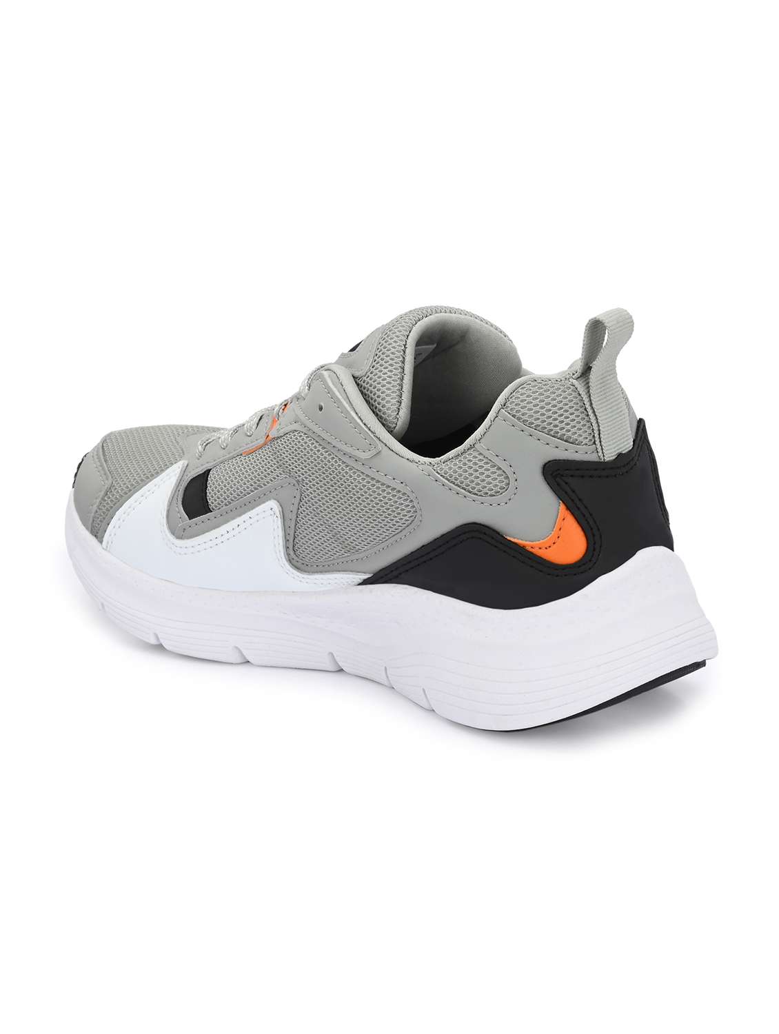 Men Solid Grey Lace Up Shoe - 22472897 -  Standard Image - 3