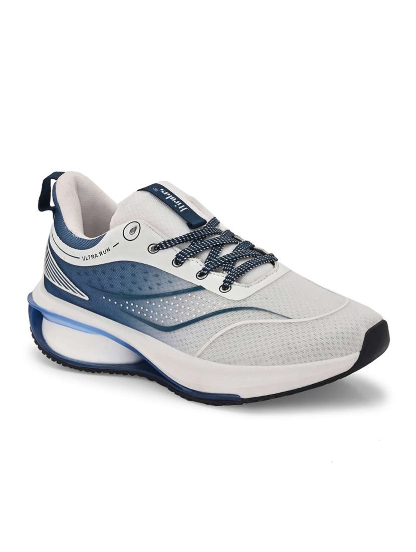 men solid white lace up shoe - 22472899 -  Standard Image - 3
