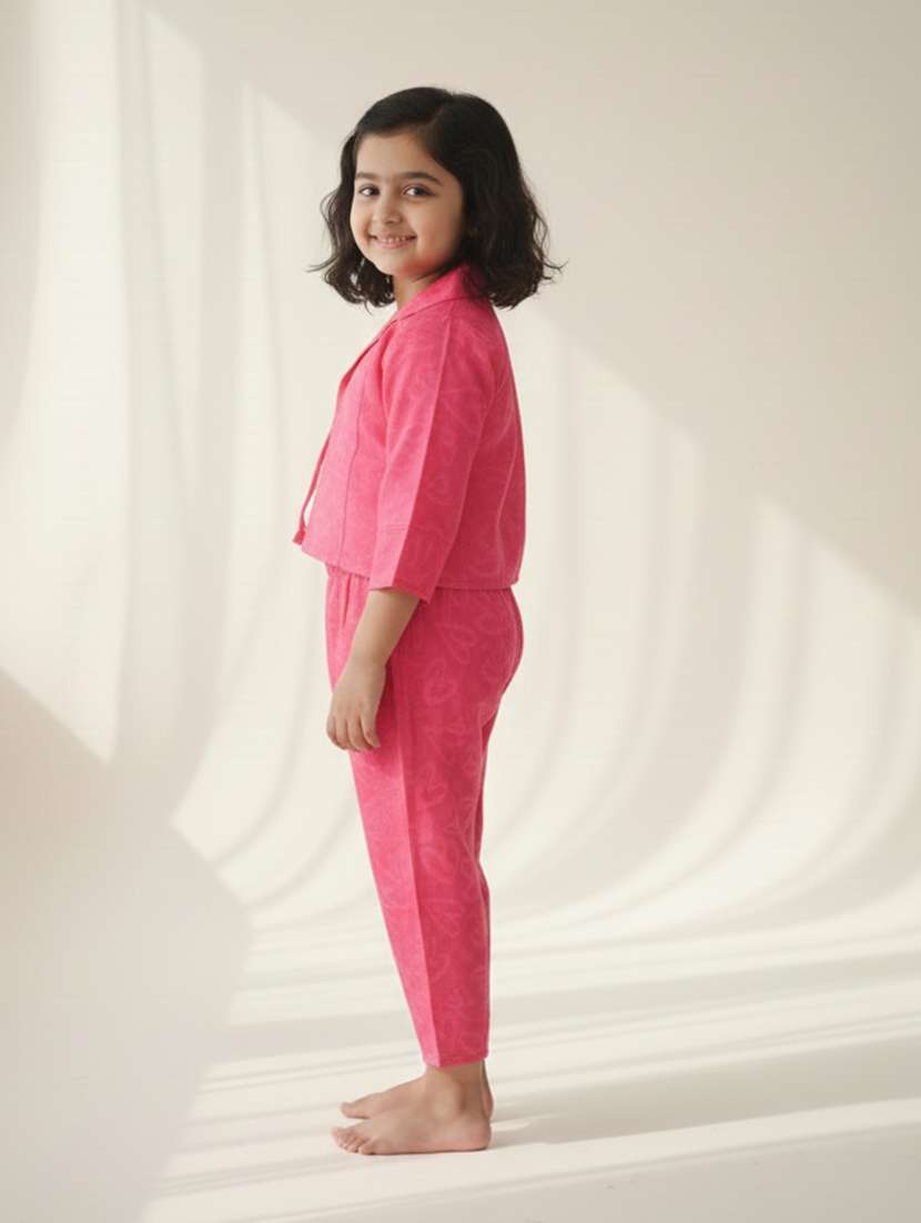 girl viscose active wear set co-ord set - 22473359 -  Standard Image - 3