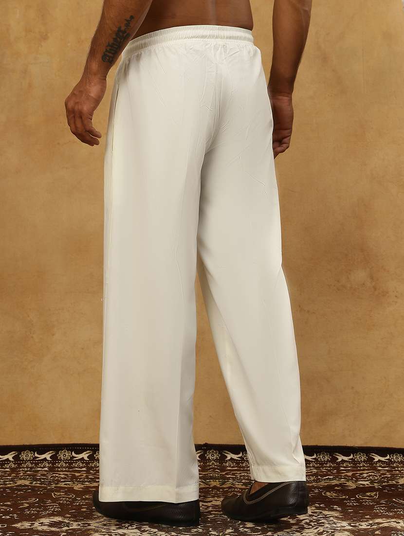 men white viscose pyjama - 22473362 -  Standard Image - 3