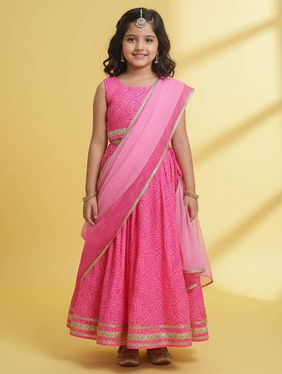 girl georgette lehenga choli