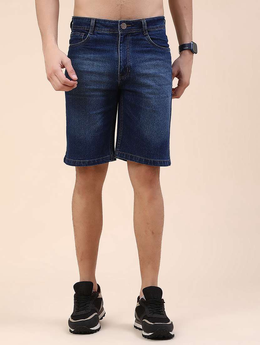 boys blue denim s short