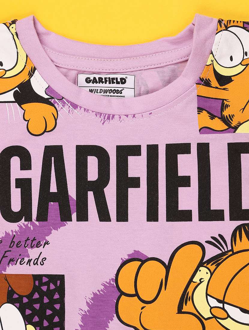 girls purple cotton tops top - 22473671 -  Standard Image - 3