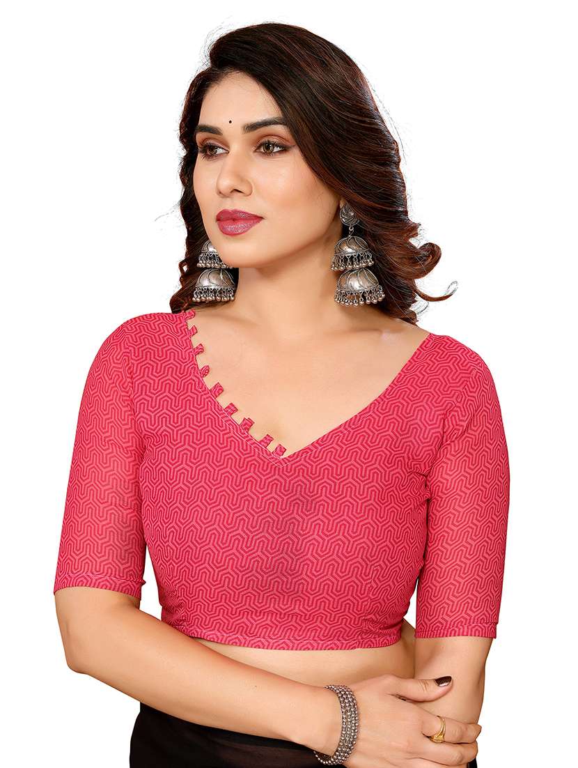 women pack of 2 printed combo saree with blouse - 22474269 -  Standard Image - 3