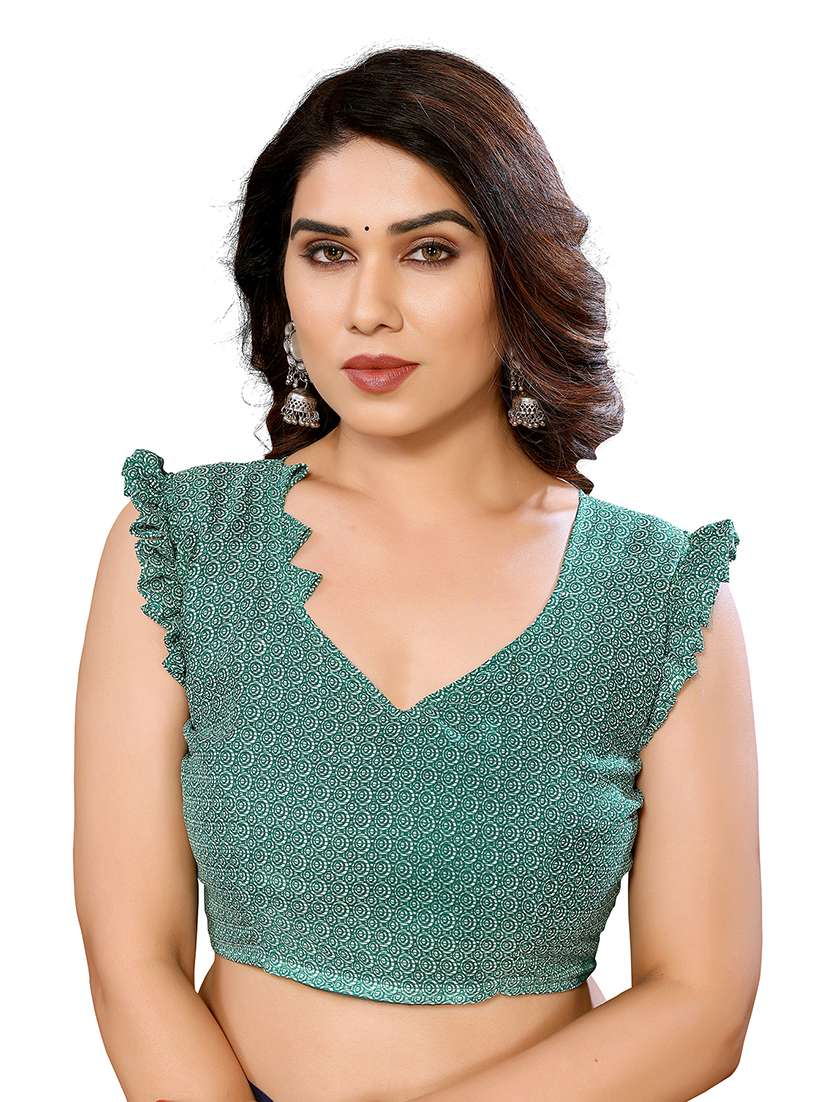 women pack of 2 printed combo saree with blouse - 22474974 -  Standard Image - 3