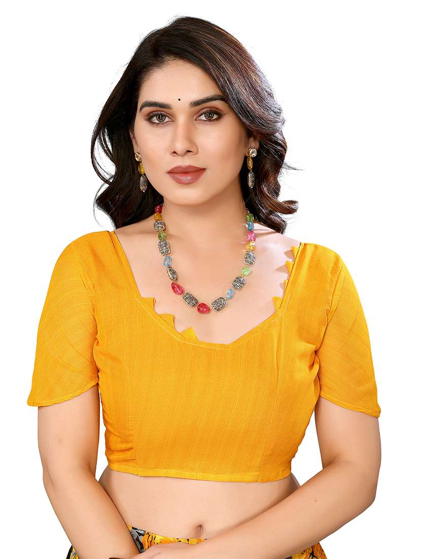 women pack of 2 printed combo saree with blouse - 22474984 -  Standard Image - 3