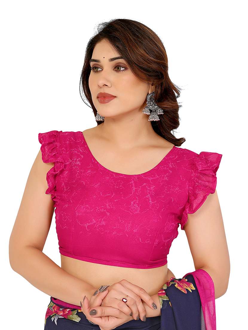 women pack of 2 printed combo saree with blouse - 22475077 -  Standard Image - 3