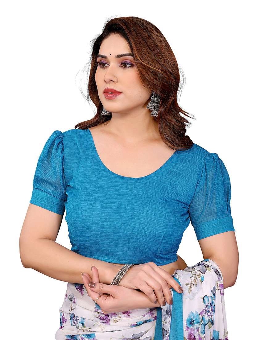 women pack of 2 printed combo saree with blouse - 22475192 -  Standard Image - 3