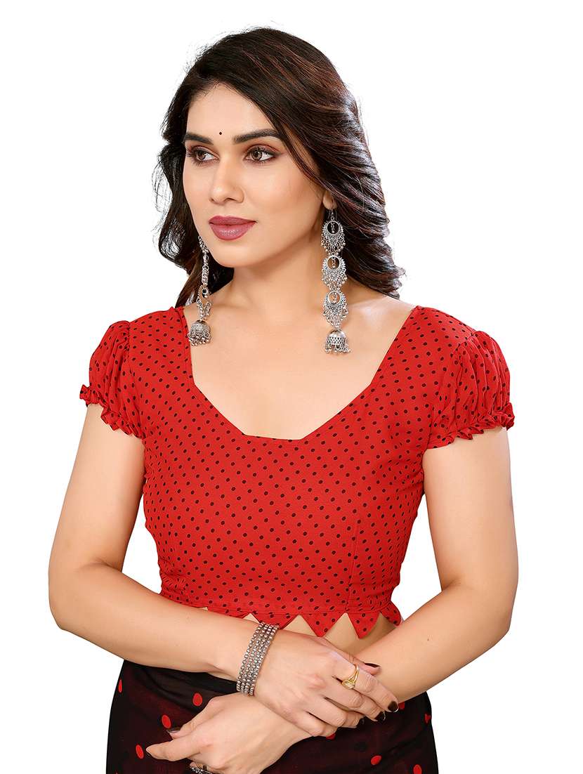 women pack of 2 printed combo saree with blouse - 22475245 -  Standard Image - 3