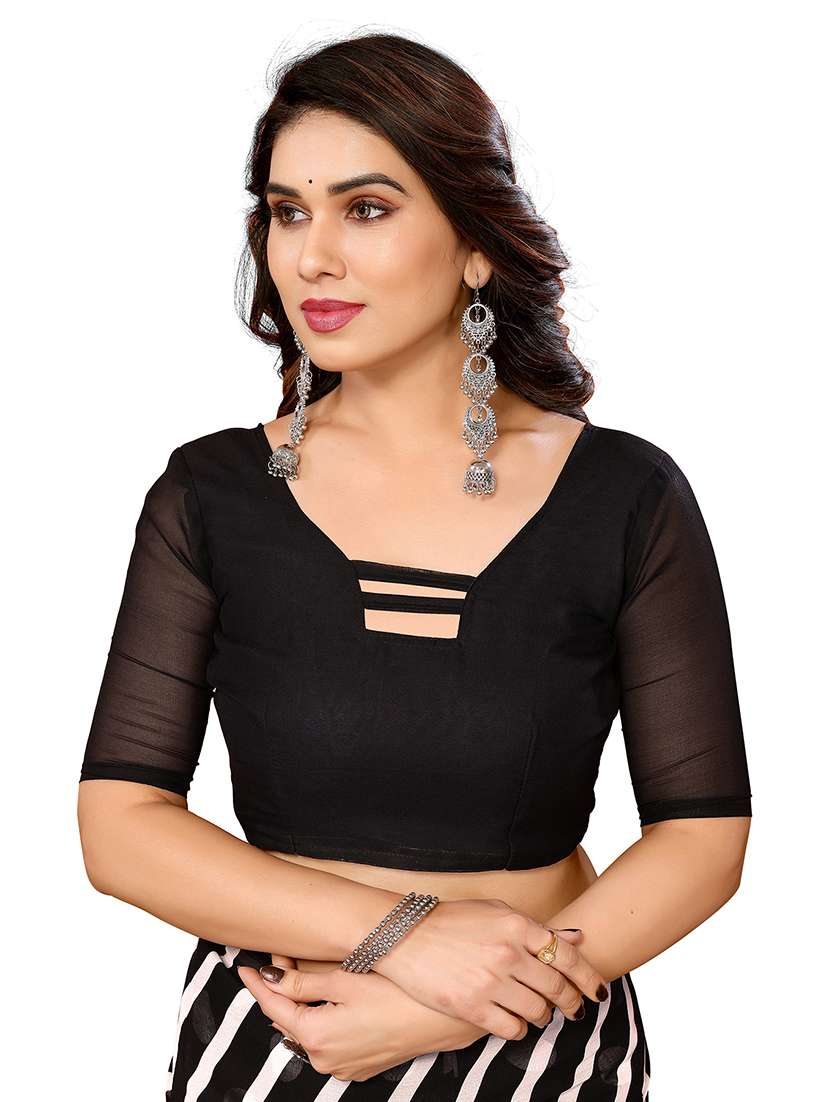 Women Pack Of 2 Printed Combo Saree With Blouse - 22475278 -  Standard Image - 3