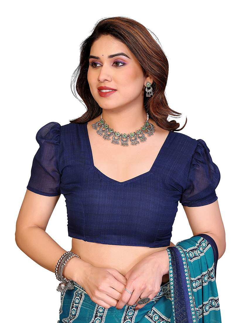 women pack of 2 printed combo saree with blouse - 22475412 -  Standard Image - 3