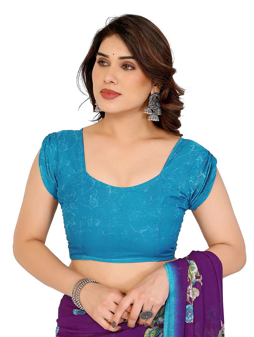 women pack of 2 printed combo saree with blouse - 22475526 -  Standard Image - 3