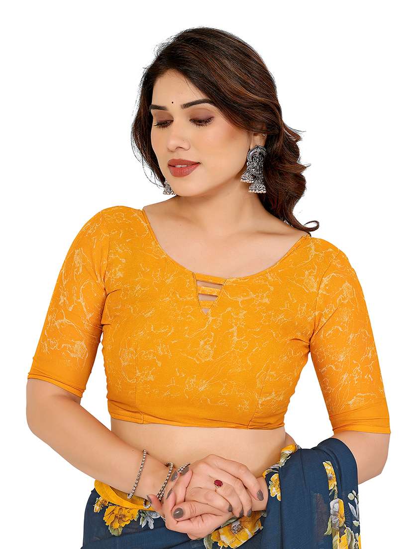 women pack of 2 printed combo saree with blouse - 22475821 -  Standard Image - 3