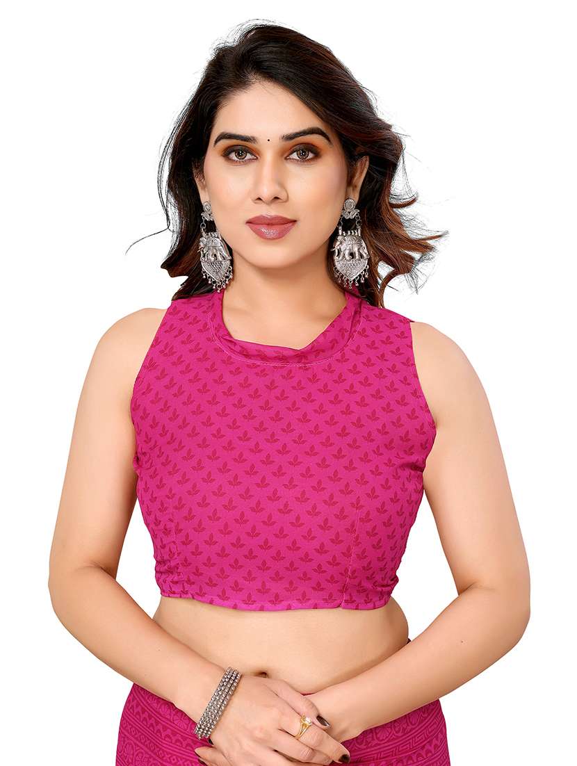 Women Pack Of 2 Printed Combo Saree With Blouse - 22476219 -  Standard Image - 3