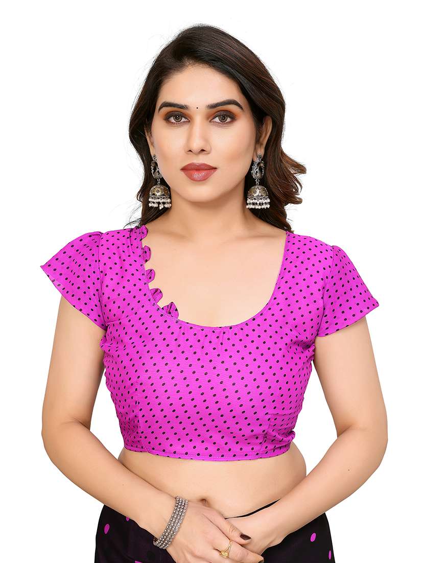 women pack of 2 printed combo saree with blouse - 22476471 -  Standard Image - 3