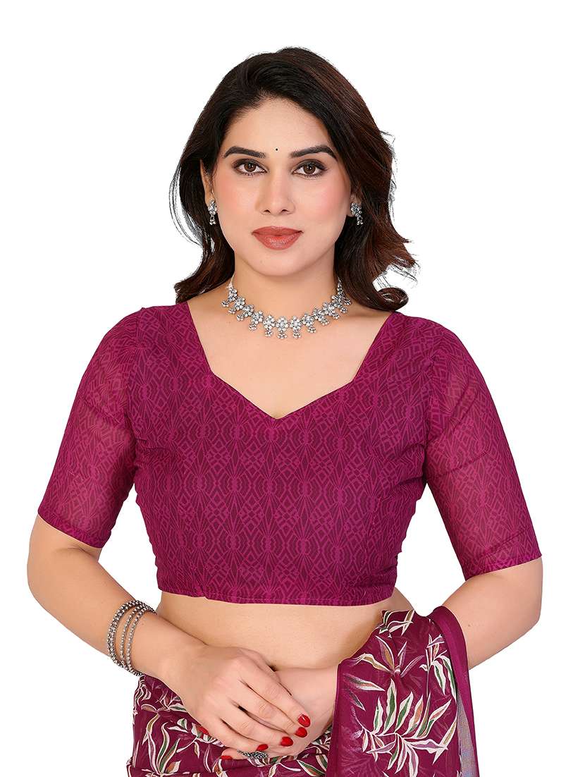 Women Pack Of 2 Printed Combo Saree With Blouse - 22476588 -  Standard Image - 3