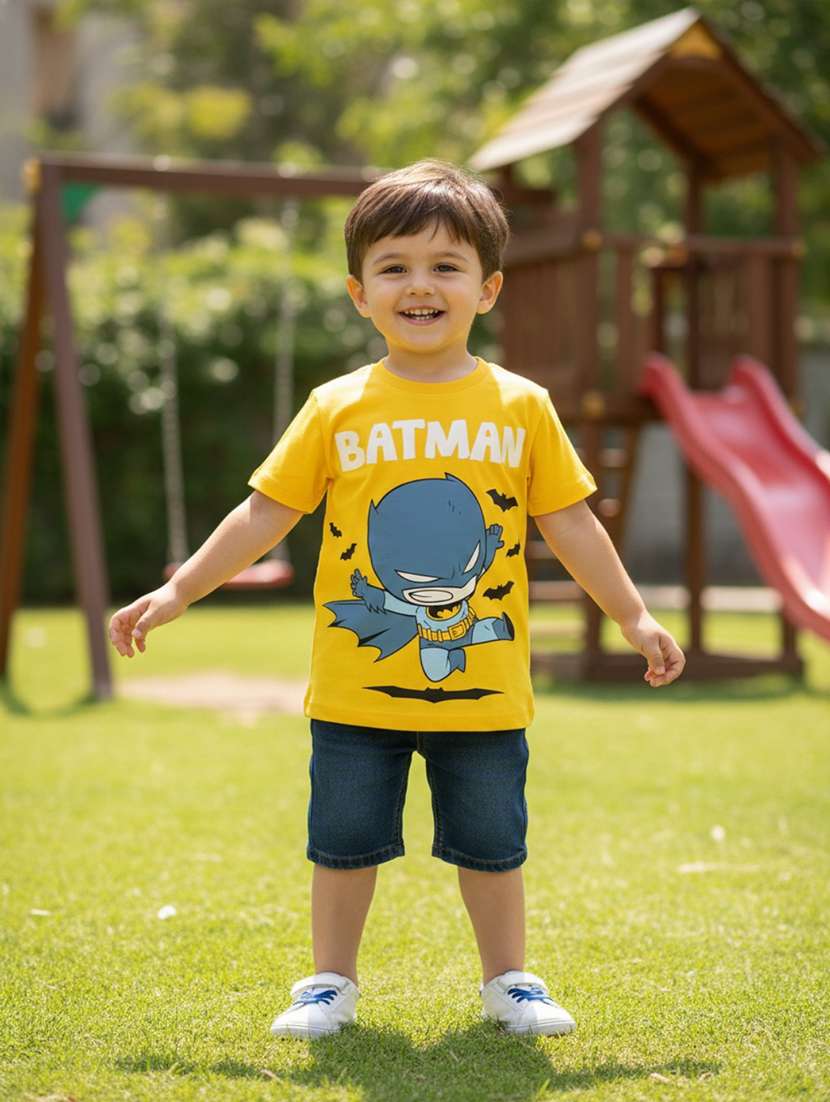 boys printed short sleeve t-shirt