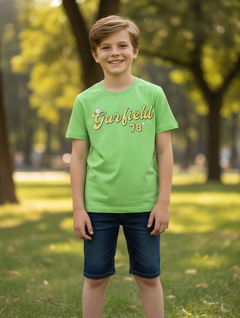 boys printed short sleeve t-shirt 